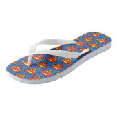 Superman S-Shield | Klassieke Logo Teenslippers (Schuin)