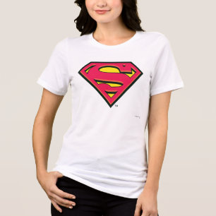 Superman S-Shield Klassieke Logo Tri-Blend Shirt