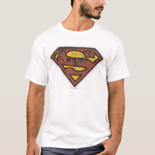 Superman S-Shield Kranten Logo T-shirt