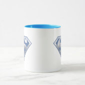 Superman S-Shield | Light Blue City Logo Mok (Midden)