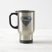 Superman S-Shield | Light Blue City Logo Reisbeker (Links)