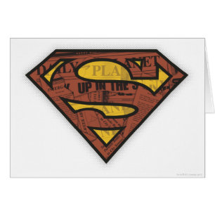 Superman S-Shield Logo des journaux