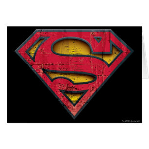 Superman S-Shield Logo in nood