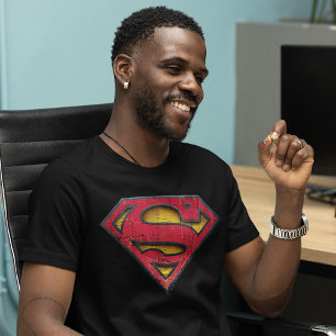 Superman S-Shield Logo in nood T-shirt