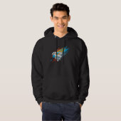Superman S-Shield | Logo Paint Streaks Hoodie (Voorkant volledig)
