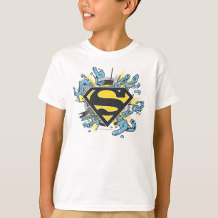 Superman S-Shield Logo van kettingen T-shirt