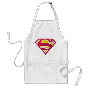 Superman S-Shield  Logo van Stippen Standaard Schort