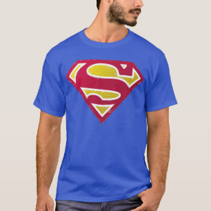 Superman S-Shield  Logo van Stippen T-shirt