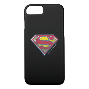 Superman S-Shield   Reflectie-Logo iPhone 8/7 Hoesje