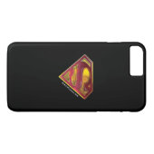 Superman S-Shield | Reflectie-Logo Case-Mate iPhone Case (Achterkant (Horizontaal))