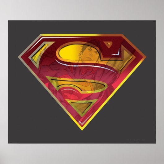 Superman S-Shield | Reflectie Logo Poster (Voorkant)