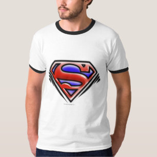 Superman S-Shield Rode Logo T-shirt