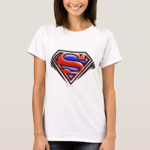 Superman S-Shield   Rode Logo T-shirt
