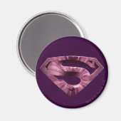 Superman S-Shield | Roze Star Burst-Logo Magneet (Voorkant / Achterkant)