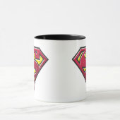 Superman S-Shield | Scratches Logo Mok (Midden)