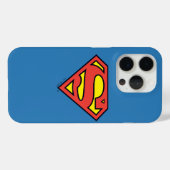 Superman S-Shield | Superman-Logo Case-Mate iPhone Case (Achterkant (horizontaal))