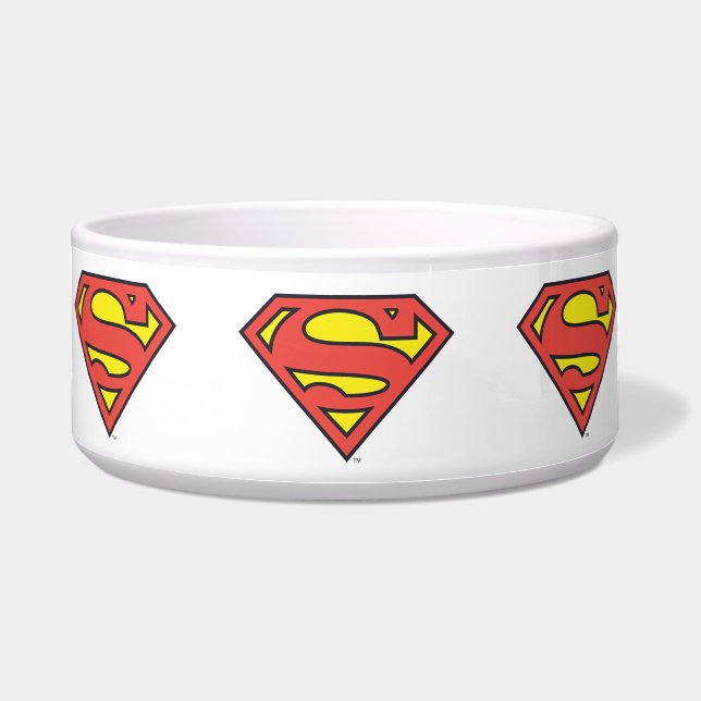Superman S-Shield | Superman-Logo Voerbakje (Voorkant)