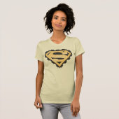 Superman S-Shield | Tan Logo T-shirt (Voorkant volledig)