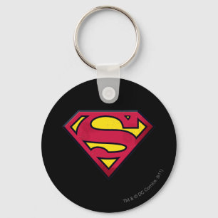 Superman S-Shield  Vuile Logo Sleutelhanger