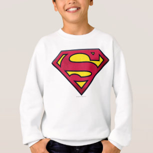 Superman S-Shield Vuile Logo T-shirt