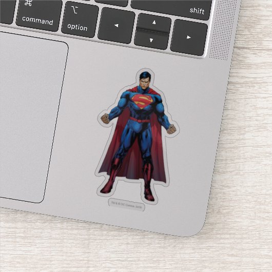 Superman Standing Sticker (Detail)