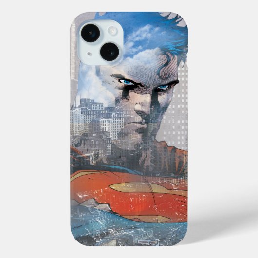 Superman Stare Case-Mate iPhone Case (Achterkant)