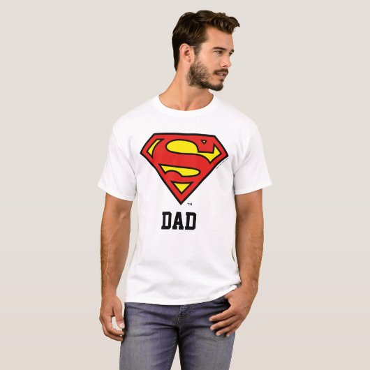 Superman | Super Pap T-shirt (Voorkant volledig)