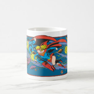 Superman & Supergirl Flying Koffiemok