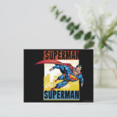 Superman, Superman Briefkaart (Staand voorkant)