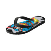 Superman Tears Thru Kinder Teenslippers (Schuin)