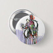 Superman Twisted Innocence Poster Ronde Button 5,7 Cm (Voorkant /achterkant)