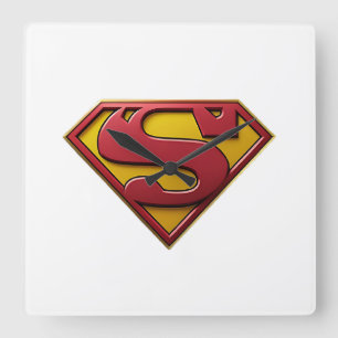 Superman Vierkante Klok