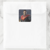 Superman Vierkante Sticker (Tas)