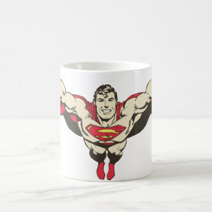 Superman vliegt vooruit koffiemok