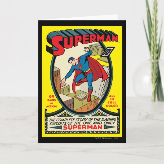 Superman (volledig verhaal) kaart (Voorkant)