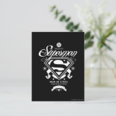 Superman Wapenmunt Briefkaart (Staand voorkant)