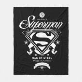 Superman Wapenmunt Fleece Deken (Voorkant)