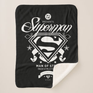 Superman Wapenmunt Sherpa Deken