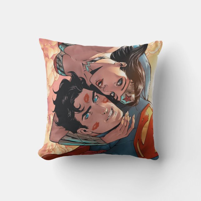 Superman/Wonder Comic Hoesje #11 Variant Kussen (Voorkant)