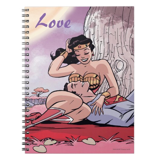 Superman/Wonder Comic Hoesje #14 Variant Notitieboek (Voorkant)