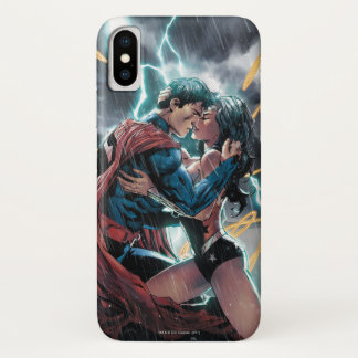Superman/Wonder Comic Promotion Art iPhone X Hoesje