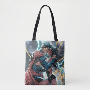 Superman/Wonder Comic Promotion Art Tote Bag