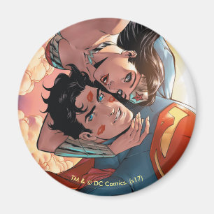 Superman/Wonder Woman Comic Hoesje #11 Variant Magneet