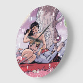 Superman/Wonder Woman Comic Hoesje #14 Variant Grote Klok (Hoek)