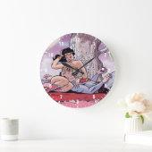 Superman/Wonder Woman Comic Hoesje #14 Variant Grote Klok (Huis)