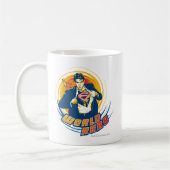 Superman World Hero Koffiemok (Links)