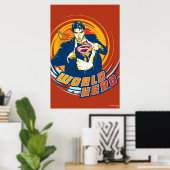 Superman World Hero Poster (Thuiskantoor)