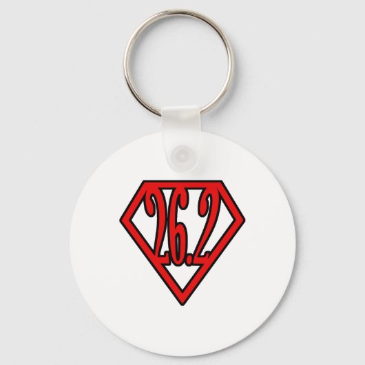 Supermarathoner Sleutelhanger (Voorkant)