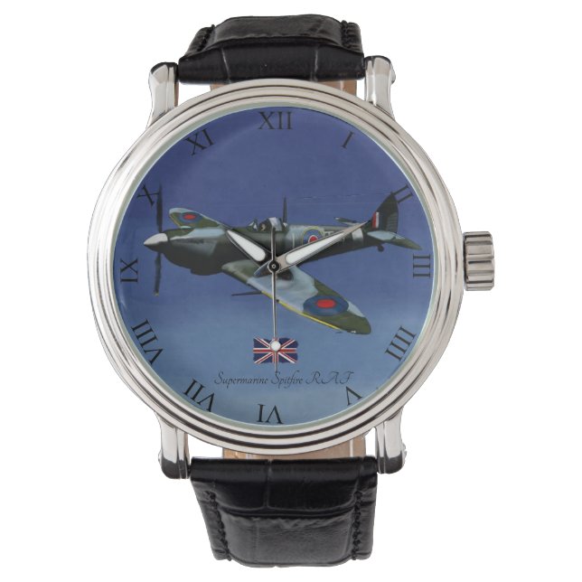 Supermarine Spitfire IX-horloge. Horloge (Voorkant)