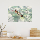 Supermarine Spitfire Mk.1 Poster (Keuken)